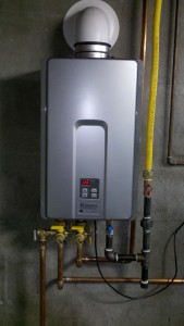 Rinnai tankless water heater